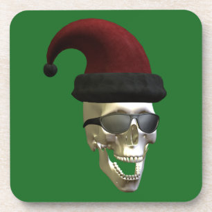 Santa Skull Coaster