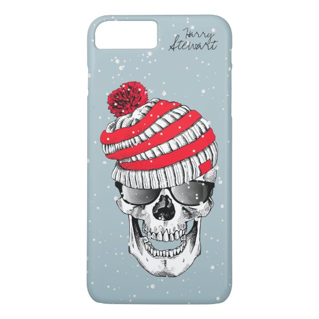 Santa Skull Elf Case-Mate iPhone Case (Back)