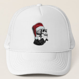 Santa Skull Hat