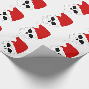 Santa Skulls/Christmas Wrapping Paper