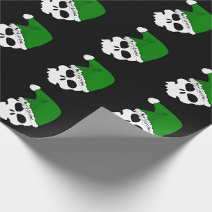 Santa Skulls Wrapping Paper