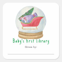 Santa sled - Baby's first library