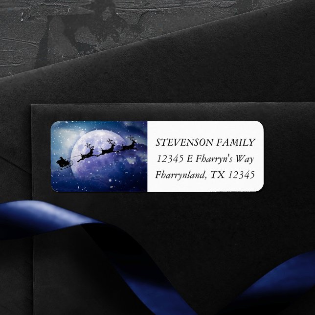 Santa Sleigh | Fantasy Galaxy Christmas Night Sky (Creator Uploaded)