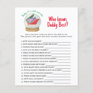Santa sleigh - Game Who knows Daddy best