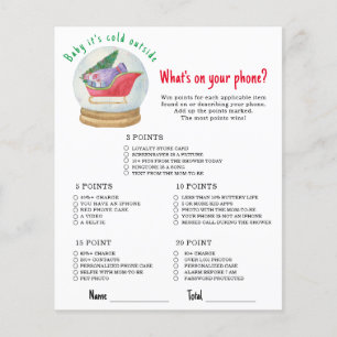 Santa sleigh what's On Your Phone Game