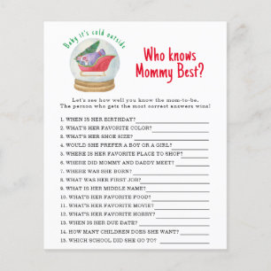 Santa sleigh - Who knows mummy best