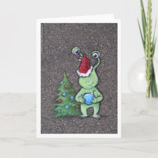 santa sluggo holiday card