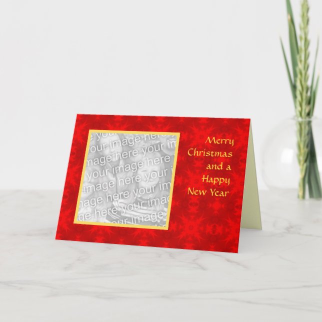 Santa Snow Christmas Template (Front)