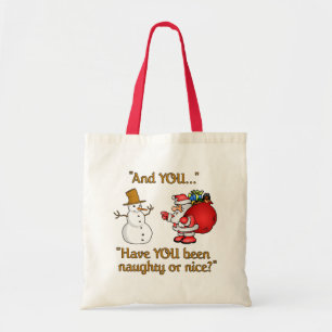 Santa & Snowman bag - choose style & color