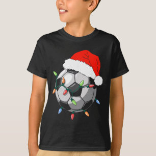 Santa Soccer Byll Shirt Men Youth Boys Christmas P