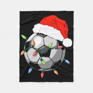 Santa Soccer Byll Shirt Men Youth Boys Christmas P Fleece Blanket