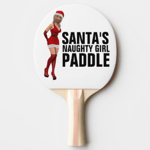 SANTA SPANKS NAUGHTY GIRL PADDLES FOR CHRISTMAS