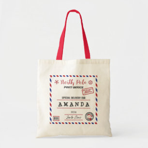 Santa Special Delivery for kids Tote Bag