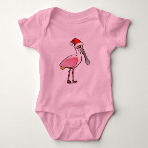 Santa Spoony Baby Bodysuit