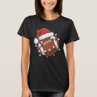 Santa Sports Christmas American Football Lover