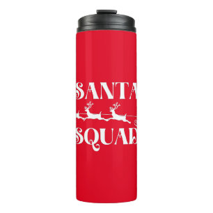 Santa Squad Christmas Thermal Tumbler