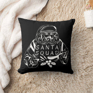 SANTA SQUAD funny christmas gift idea Cushion