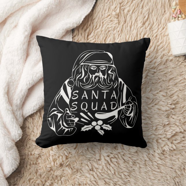 SANTA SQUAD funny christmas gift idea              Cushion (Blanket)