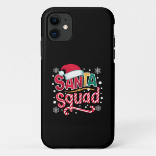 Santa Squad Xmas Squad Family Matching Santa Crew iPhone 11 Case