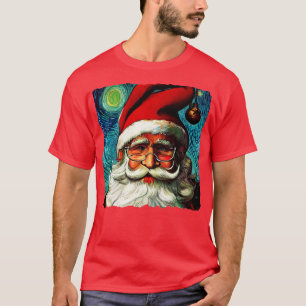 Santa Starry Night T-Shirt
