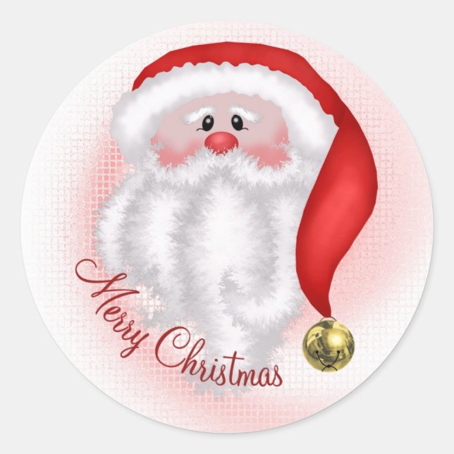 Santa Sticker (Front)