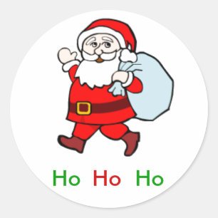 Santa Sticker