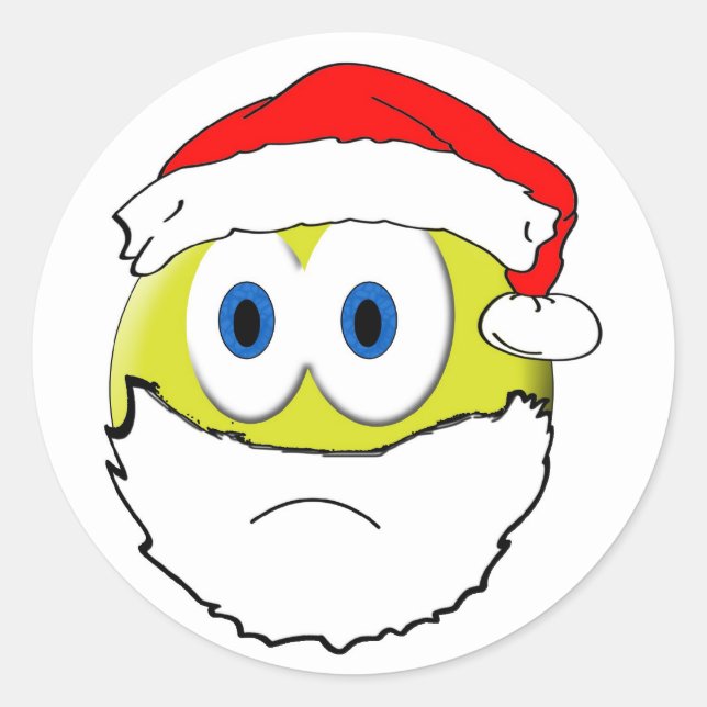 Santa Sticker (Front)