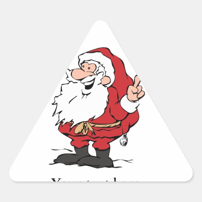 Santa sticker (Front)