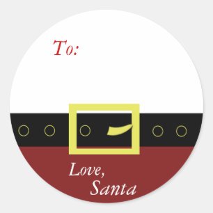 Santa Stickers