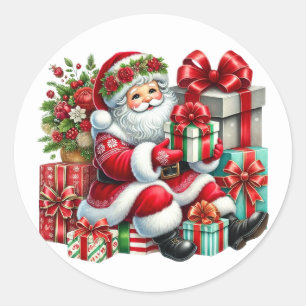 Santa Stickers