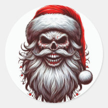 Santa Stickers 