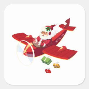 Santa Stickers