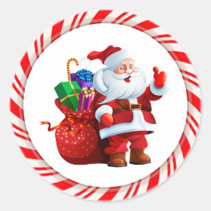 Santa Stickers