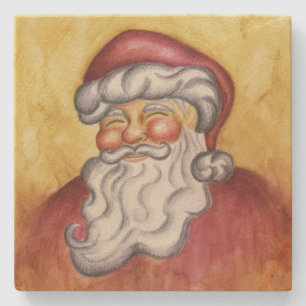 Santa Stone Coaster