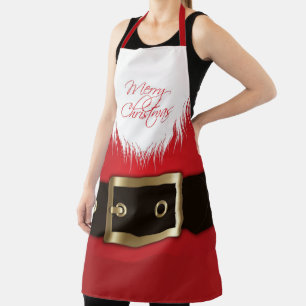 Santa Suit and Beard Apron