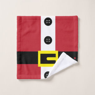 Santa Suit Bath Towel Set