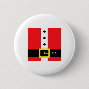 Santa Suit Christmas Costume Funny Cute Halloween 6 Cm Round Badge