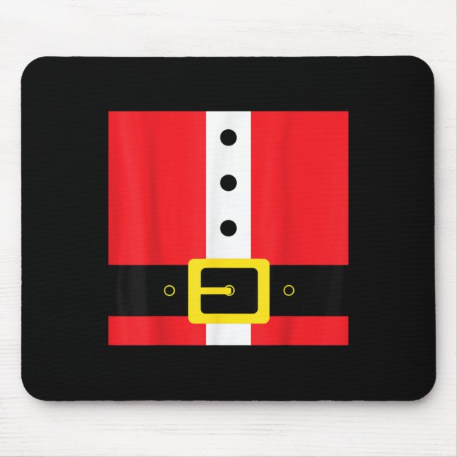 Santa Suit Christmas Funny Cute  Mouse Mat (Front)