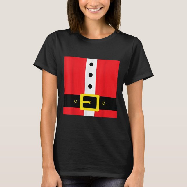 Santa Suit Christmas Funny Cute  T-Shirt (Front)