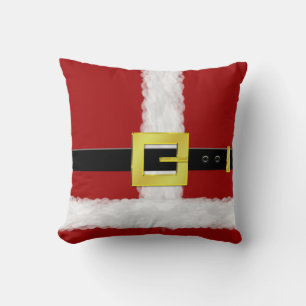 Santa Suit Christmas Pillow