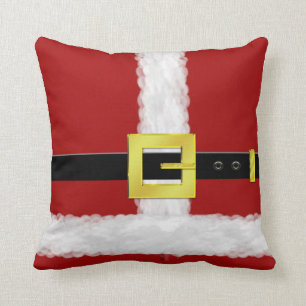 Santa Suit Christmas Pillow