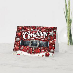 Santa Suit Holiday Card