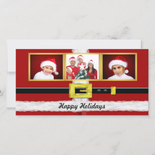 Santa Suit Photo Card