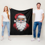 Santa Sunglasses Pride Christmas Pajama X-mas Gay Fleece Blanket<br><div class="desc">Santa Sunglasses Pride Christmas Pajama X-mas Gay</div>
