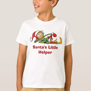 Santa Sweatshirt for Kids - Santa's Little Helper T-Shirt