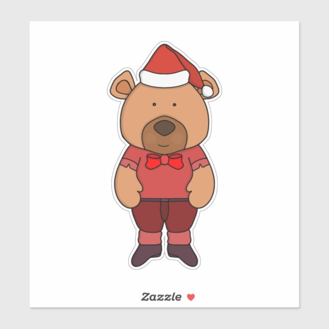 Santa sweet bear (Sheet)