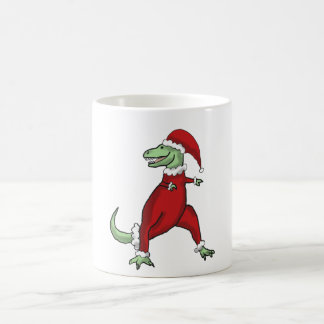 Santa T-Rex Mug Design