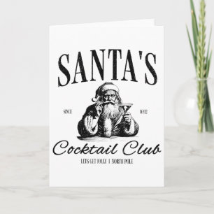 Santa Tail Club Christmas Espresso Martini Dirty M Card