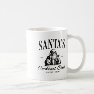 Santa Tail Club Christmas Espresso Martini Dirty M Coffee Mug