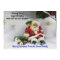 Santa Takes A Tumble  - Flat Christmas Card